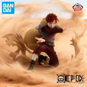 Bandai Original Naruto  Gaara Figures Anime Models Action Dolls Desktop Cartoon Toys In Stock Pvc Decor Ornaments Festival Gifts