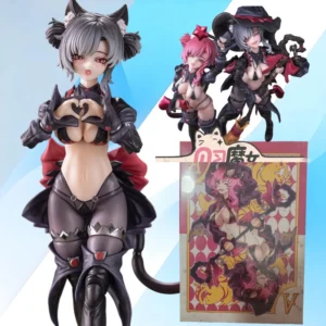 Apprentice Witch Figure Hoshikawa Neko Neko, Fully Mobile Full Doll, Red Hair/black Hair, Toys Model 1/12