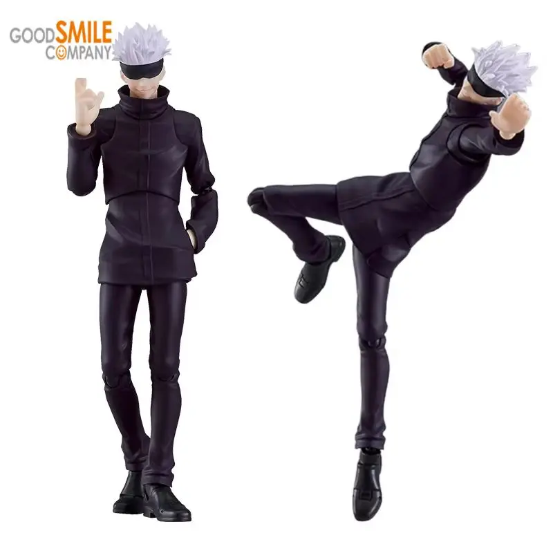 Original Jujutsu Kaisen Gojo Satoru Figure Max Factory Figma 557 Pvc Anime Action Figurine Anime Model Collection Toy Spot Goods