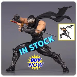 IN stock Top Seller Ryu Hayabusa Ninja Gaiden Action Figure | Amazing Yamaguchi Articulated Joints In Stock Ideal Gift