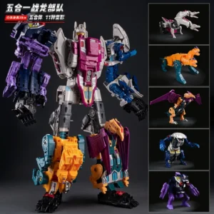Transformation Toys Abominus 5IN1 Hun-Gurrr Blot Cutthroad Rippersnapper Sinnertwin Action Figure Deformation Robot Anime Model