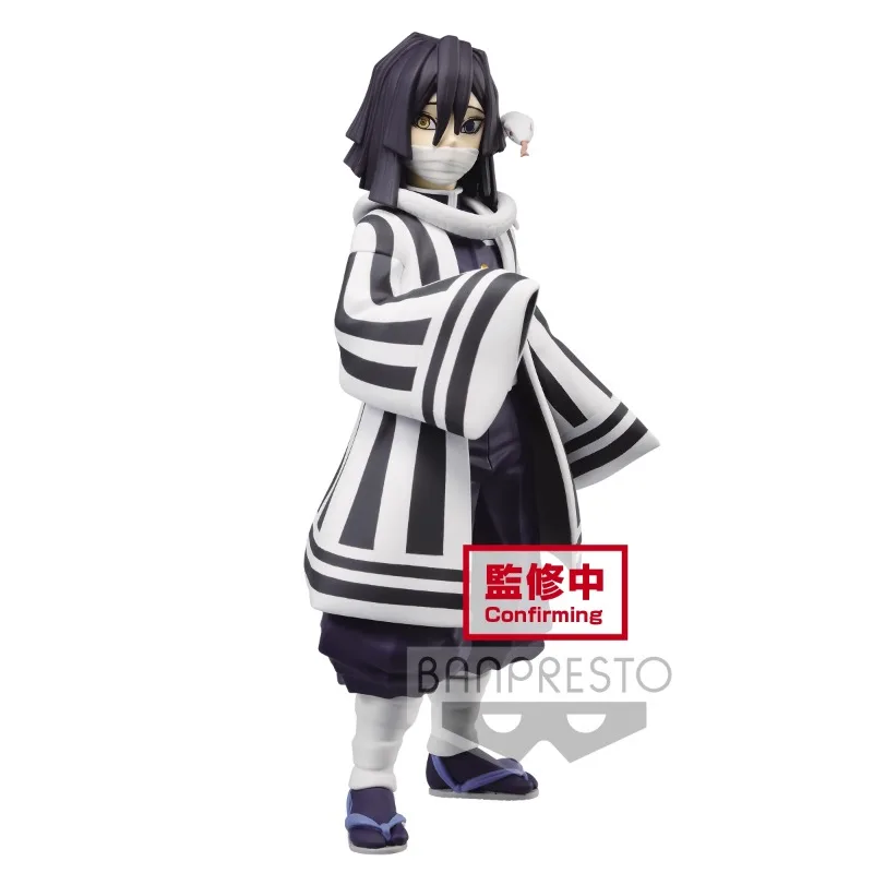 In Stock Bandai BANPRESTO Demon Slayer Iguro Obanai Kizuna No Sou Anime Action Figure Toy Gift Model Collection Hobby