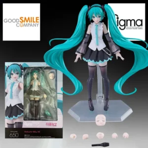GSC Genuine Figma Anime Figure #650 Htsune Miku NT 140mm Action Figure Toys for Boys Kids Gift Collectible Model Ornaments