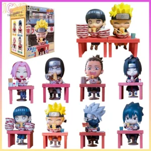 Naruto Ramen Lamian Noodles Series Blind Box Toy Bnfigure Q Shippuden Ramen Theme Series Figurine Model Desktop Decoration Gift