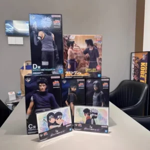 Original Bandai Banpresto Masterlise Itachi Uchiha Obito Uchiha Kakashi Hatake Shisui Uchiha Collectible Figure Decoration Pvc