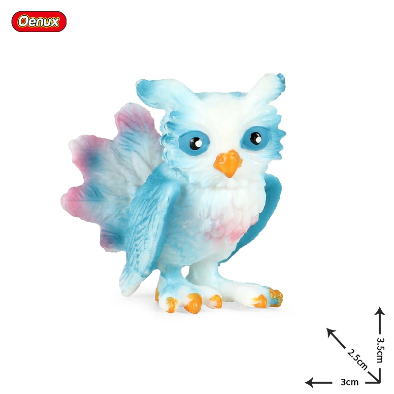 Oenux Beauty Fish Princess Mermaid Action Figures Model Elves Elf Pegasus Animal Figurines Doll Kid Toy Girl Gift Cake Toppers - Image 32