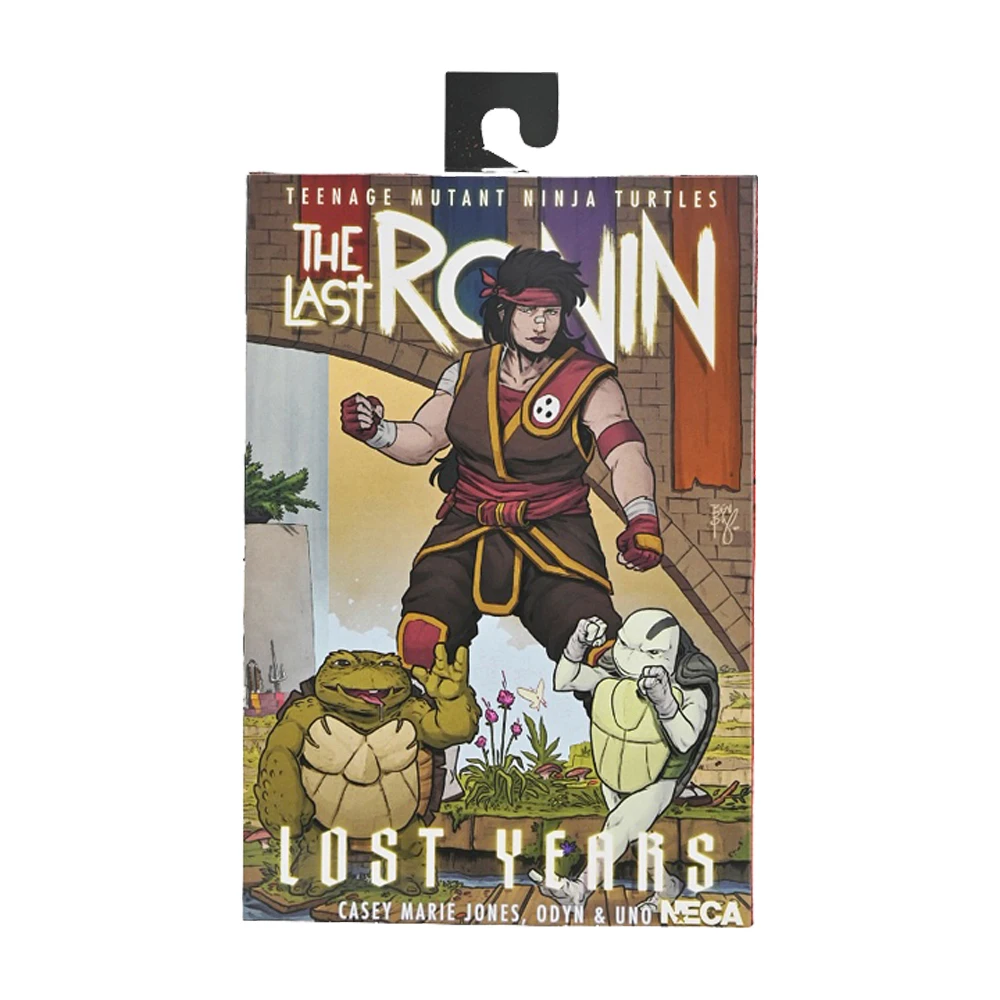 NECA Teenage Mutant Ninja Turtles (The Last Ronin – The Lost Years) – Casey Marie with Baby Odyn & Uno 7” Scale Action Figure