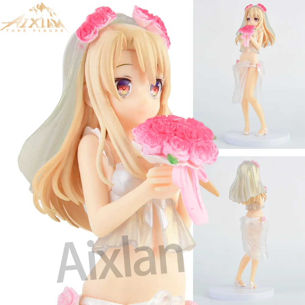 Aixlan 21cm MahjongSoul Anime Figure Elia Magical Girl PVC Action Figure Miki Nikaidou Figurine Collectible Model Toys Kid Gift