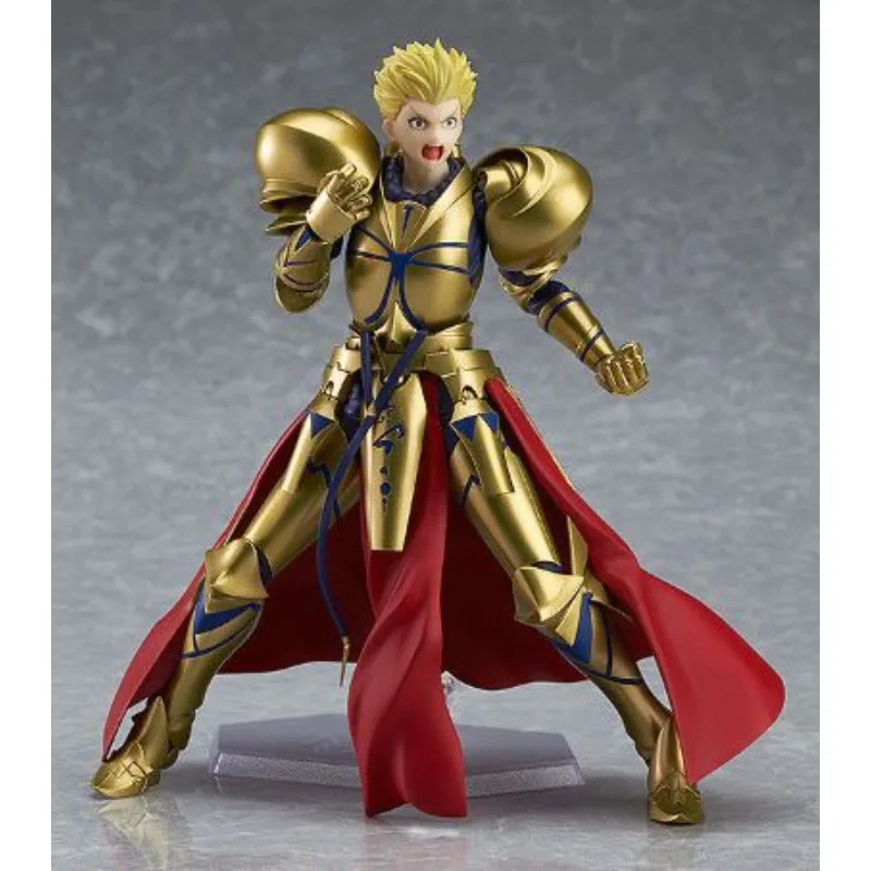 Max Factory Figma #300 Gilgamesh-160mm PVC/ABS Doll Movable Joints Armor Accents All-Ages Collectible Anime Figurine with Stand - Image 5