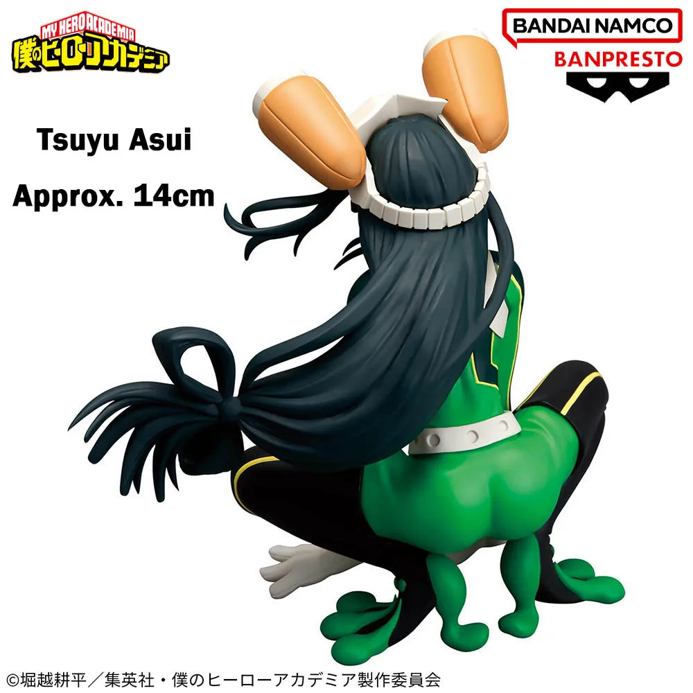 BANPRESTO My Hero Academia GLITTER &GLAMOURS 14cm Tsuyu Asui Anime Figure Action Figurine Collection Model Toys Holiday Gifts - Image 6