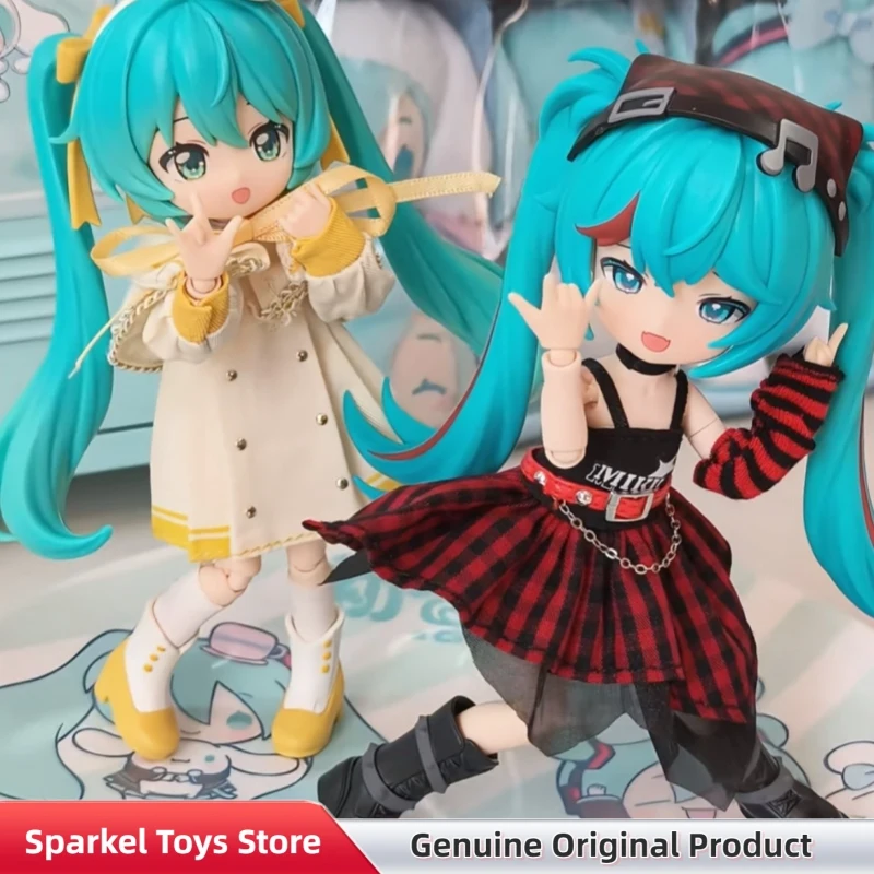 Genuine Hatsune Miku The Prologue Of Music Series Mjd Blind Box Kawaii Action Figure Desk Ornament Model Toys Mystery Box Gifts