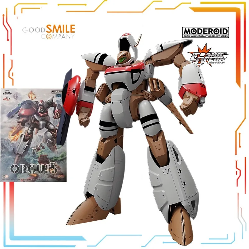 GSC MODEROID Mech Assembly Transcending The Century of Time and Space Anime Action Figure Assembly Model Toys Gifts for Boys