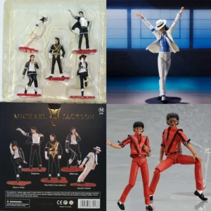 Michael Jackson Smooth Criminal Moonwalk Action Figure Collection Model Toys Figma 096 Michael Jackson MJ Thriller Collection