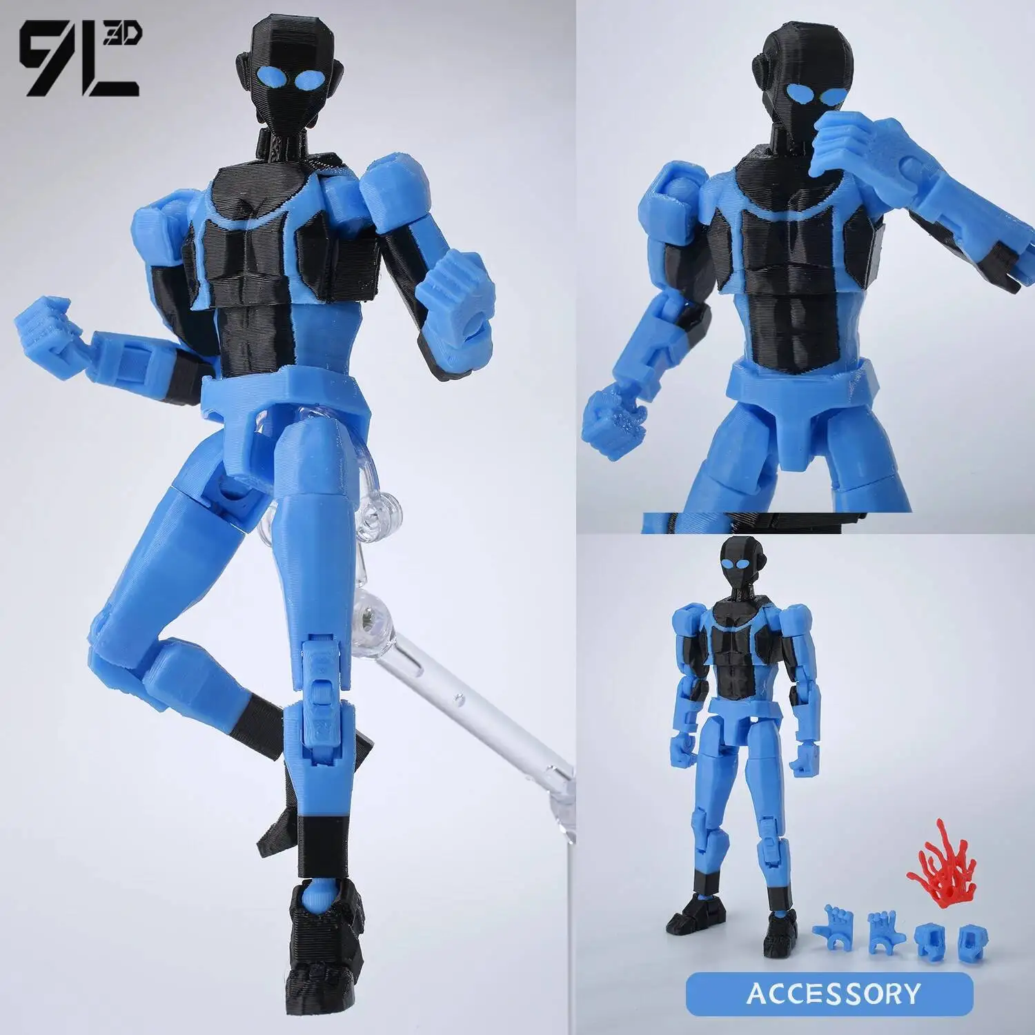 9L3D Printed Superheroes Invincible 2.0 Anime Multi-Jointed Shapeshift Toys Action Figures Mannequin Model Ornaments Gifts - Image 12