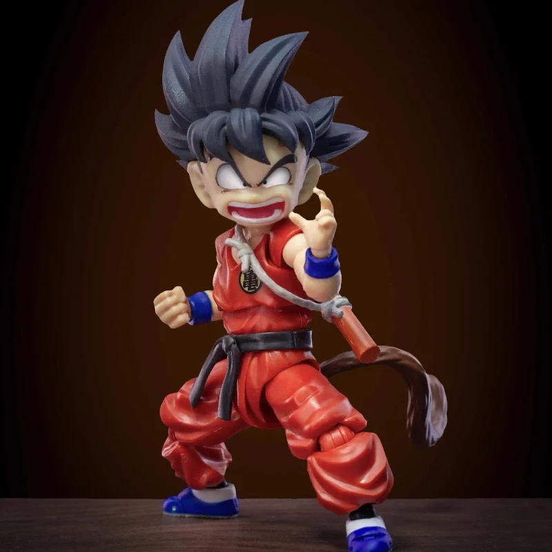 In Stock More Posibili Dragon Ball SHF Son Goku Innocent Challenger Krillin Heads Kit Headsculpt Anime Action Figures Toys - Image 6