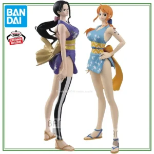 100% Original Bandai Banpresto GLITTER GLAMOURS One Piece Nico Robin Nami Figure Anime One Piece Model Genuine Boxed Toy Gift