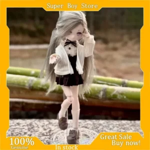 New Lovely Inedible 8 Points Hair Transplant Bjd Doll Blind Box Action Figure Collection Desktop Ornament Fashion Trend Gift
