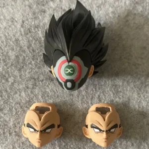 Dragon Ball Beast God B001 Head Vegeta Carving Mask Face Fine Reproduction Edition Anime Toy Iv Black Hair Head Carving Toy