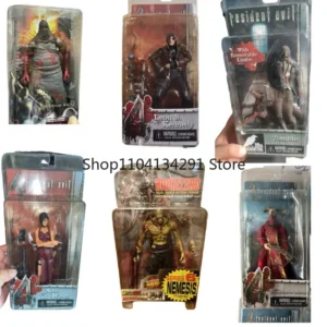 Original NECA Resident Evil Ada Wong Butcher Iron Maiden Figure 10th Anniversary Limited Edition Rare Collectible Birthday Gift