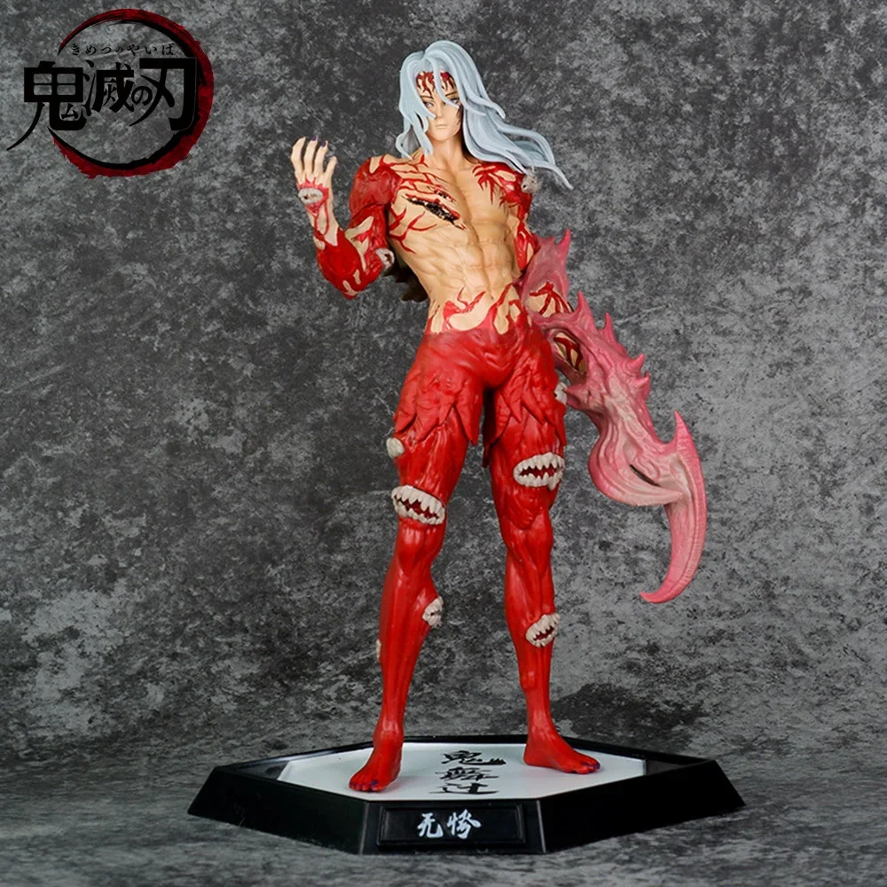 29CM Anime Demon Slayer Figure Kibutsuji Muzan PVC Action Figure Collection Decoration Model Statue Doll Children Birthday Gifts