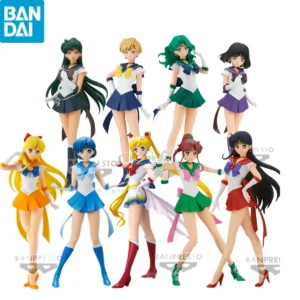 In Stock Bandai Original Banpresto Glitter Glamours SUPER SAILOR MOON Mars Mercury Jupiter Venus NEPTUNE URANUS Action Figure