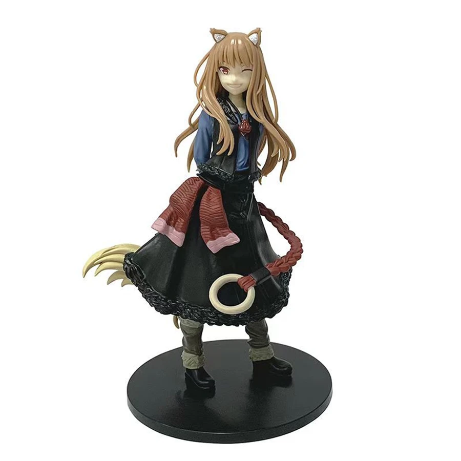17cm Spice and Wolf: MERCHANT MEETS THE WISE WOLF Anime Figure Wolf Holo Action Figure PVC collection Model Doll Toys - Image 3