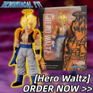 In Stock Shipped Within 24 Demoniacal Fit Gogeta Figure Dragon Ball Z Super Saiyan Blue Hero Waltz Gogeta The Supreme Dance Anim