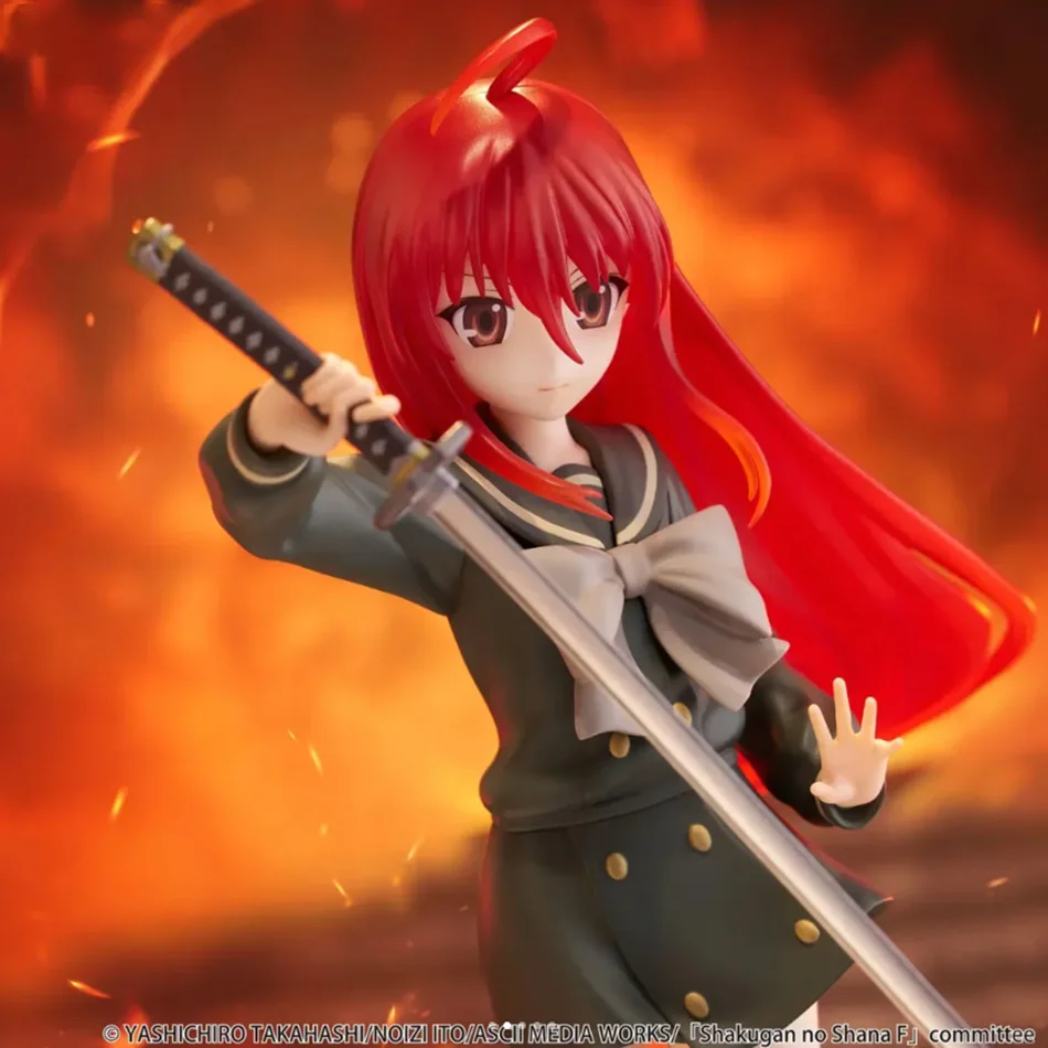 19cm anime Merch The Shakugan no Shana Shana Flame-Haired Blazing-Eyed Hunter Action Figure PVC collector edition Model Toys Gift - Image 6