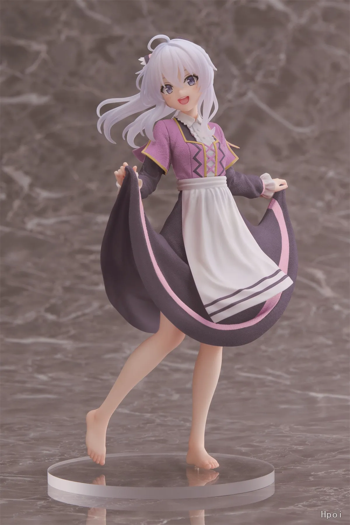 In Stock TAITO Coreful Wandering Witch The Journey of Elaina Elaina Grape Stomping Girl Ver Renewal Edition Toy Model Collection - Image 3