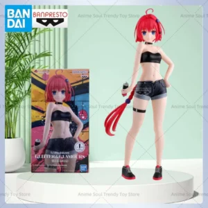 Bandai BANPRESTO To LOVEru Darkness Glitter & Glamours Mea Kurosaki Street Ver H=22cm Figure Anime AS