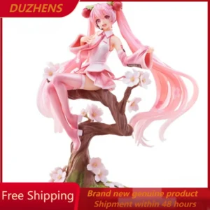 In stock Genuine MIKU sakura spirit VER.24cm PVC Action Figure Anime Figure Model Toys Figure Collection Doll Gift