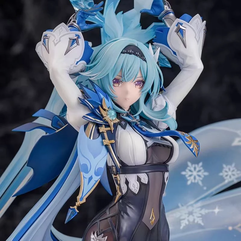 【Presale】Genshin Impact Eula Game Character Sculpture Action Anime Statue Figures Cartoon Collectible Model Toy