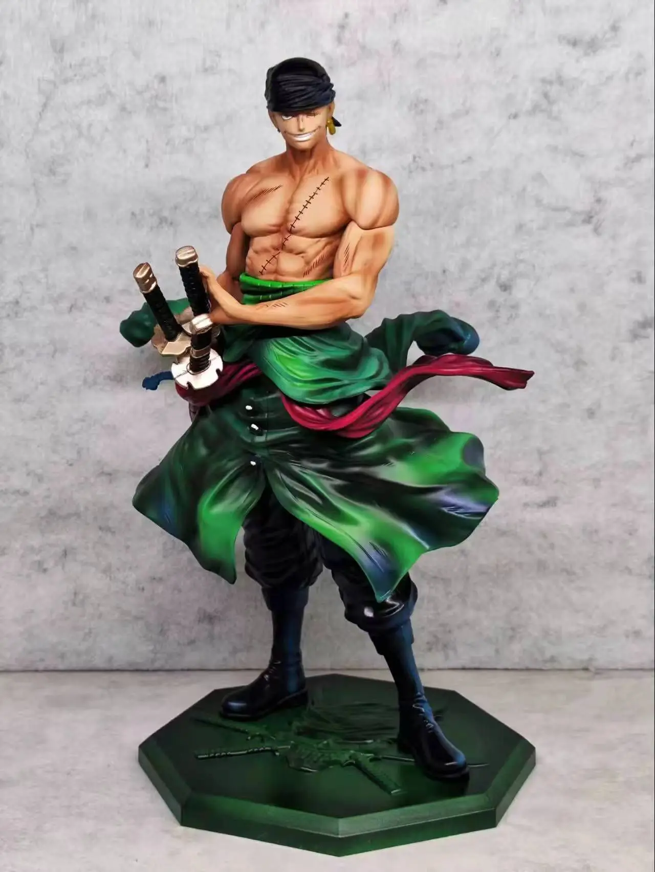 28cm One Piece Anime Figure Roronoa Zoro Figure Zoro Figurine Pvc Gk Statue Model Dolls Collection Desk Decoration Hobbies Toys
