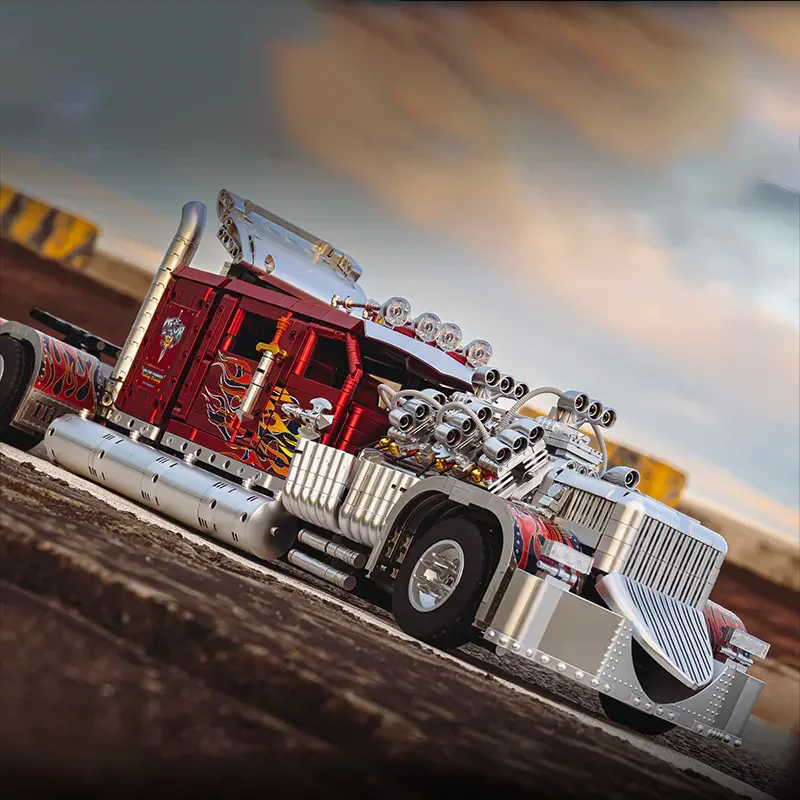 Technicial Thor 24 Heavy Duty Truck Building Blocks Large Transport Vehicle Brick Model Kit Toys Boys Adults Kids Gift 3485PCS