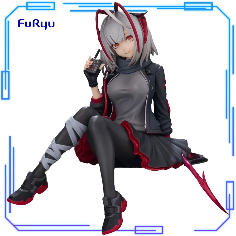 In Stock FuRyu Original Genuine Anime Game Arknights WiĆĄ'adel W Noodle Stopper Figure 12cm Collections Model Toy Figures Gift