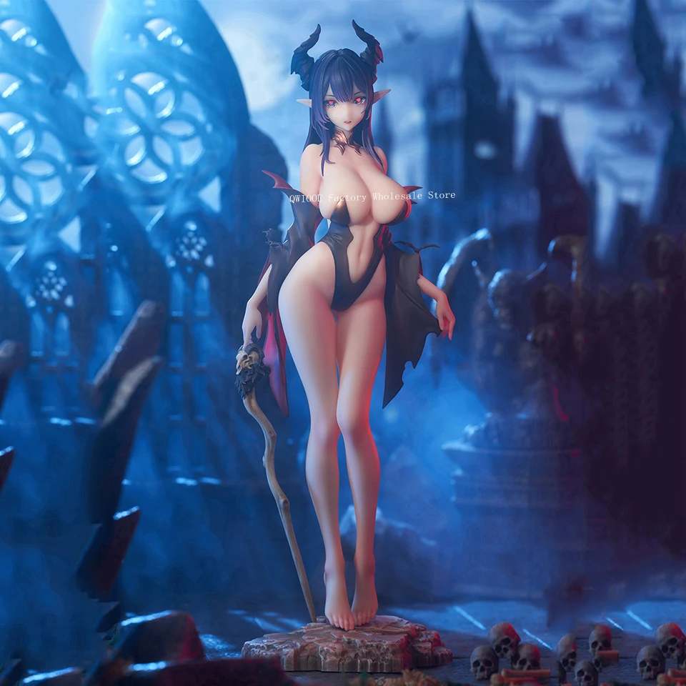 Original Genuine AniMester 32cm Liliana Sitting Pose Action Figure PVC Model Child Christmas Gift Doll Collection QWIOOE