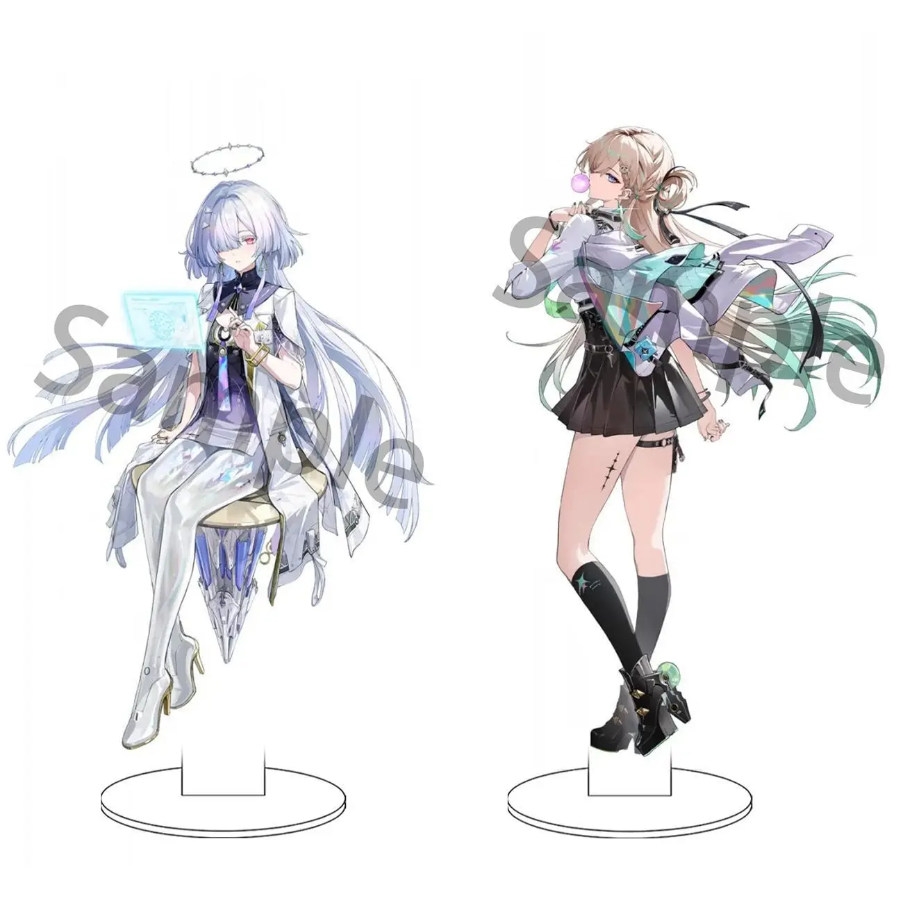 Wuthering Waves 3.0 Game Peripherals  Acg Decoratinon MORNYE Figure Acrylic Stand LYNAE Standing Plate Collectible Desk Toys Boy