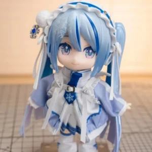 Gsc Doll Snow Miku Yukiiro Pop Articulated Anime Action Figure Snow Themed Collectible Figurine In Stock Collection Kawaii Gift