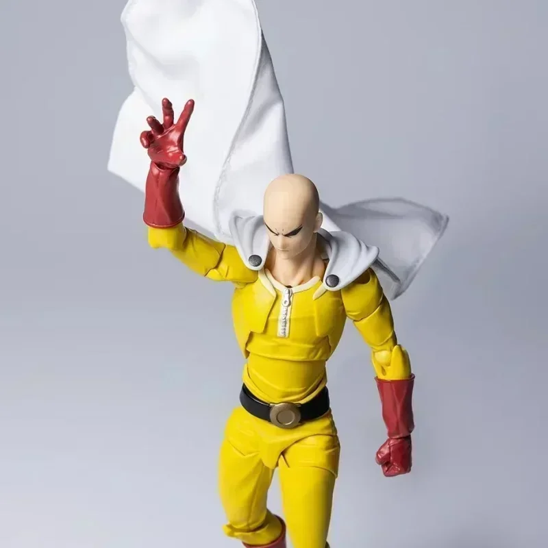 Hot One Punch Man Genos Action Figure Ko Genos Kaiyodo Revoltech Yamaguchi Movable Joint Anime Model Collectible Toy Kids Gift