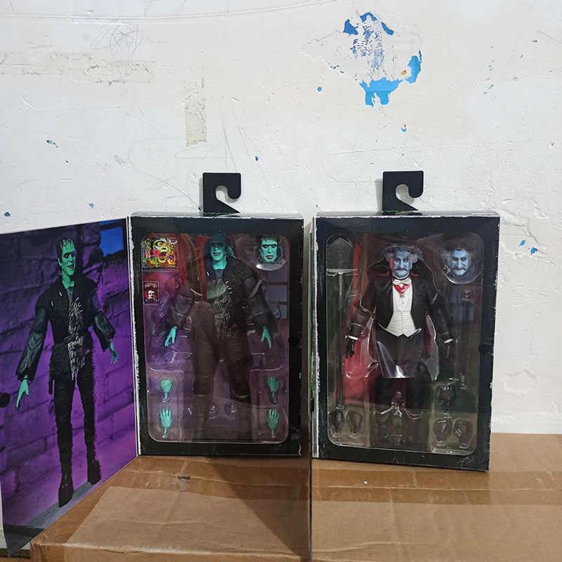 NECA Rob Zombie Zombie’s The Munsters Ultimate Herman Munster The Count Action Figure Collection Model Toy Doll Birthday Gift