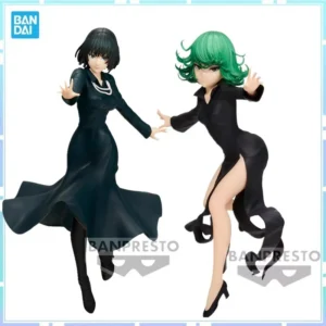 Bandai Original BANPRESTO Anime ONE-PUNCH MAN Terrible Tornado Fubuki PVC Action Figure Model Collectible Toys
