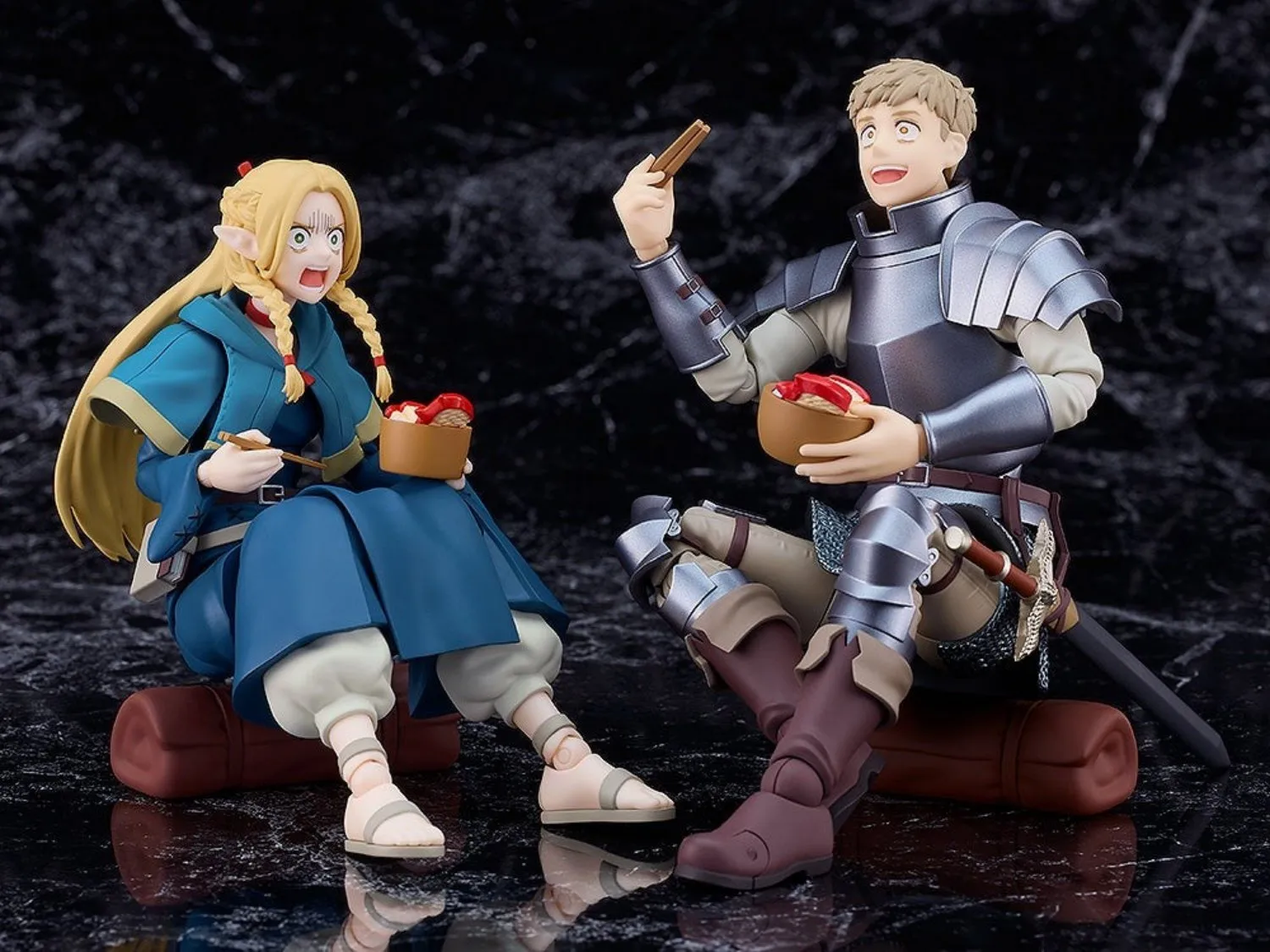 Officially Licensed GSC Max Factory Figma Laios Marcille Chilchuck Figure Anime Action Delicious in Dungeon Model Toy - Image 5