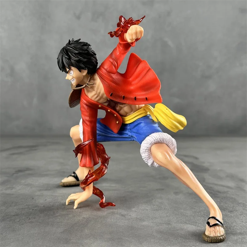 18cm One Piece Monkey D. Luffy Luffy Figures Battle Style Action Figures Anime Collection PVC Model Doll Toys Kid Birthday Gifts - Image 3