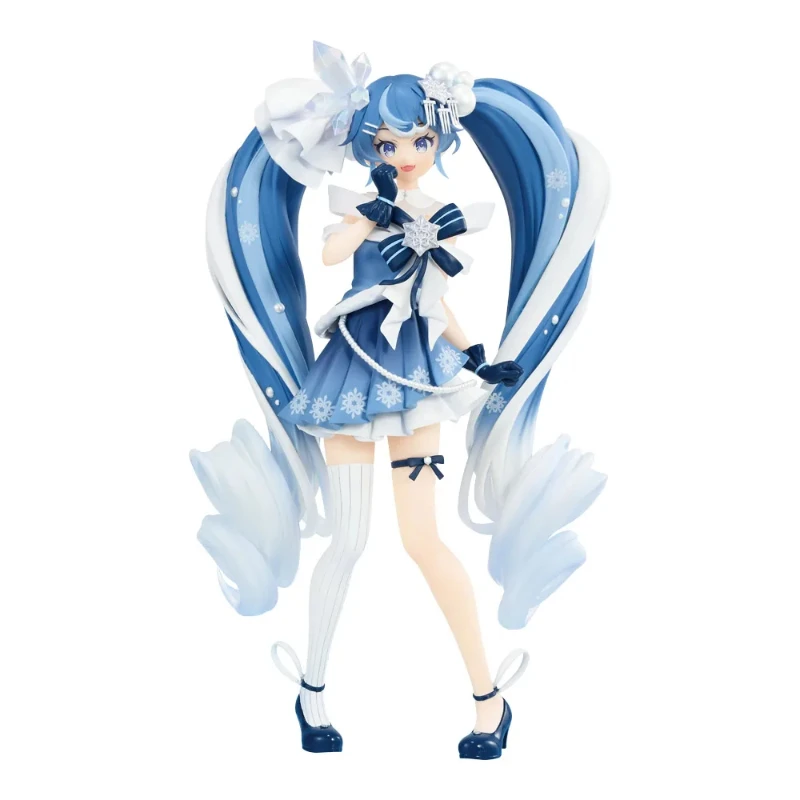 In Stock Original Hatsune Miku Ichiban KUJI Yuki SNOW MIKU Anime Model Collection Figure Gifts Toys WY - Image 4