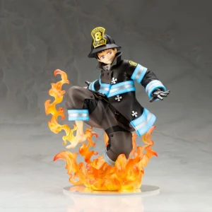 Enen no Shouboutai (Fire Force) Shinra Anime Character Statue Model Collectible Figure Toy Decoration Anime Merchandise Small Gi