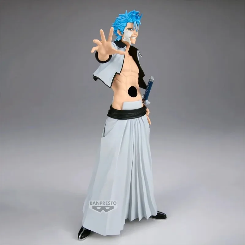 In Stock Bandai Genuine BANPRESTO Bleach MAXIMATIC Grimmjow Jaegerjaques Figure Anime Model Toy Collection Toys - Image 4