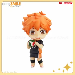 In Stock Original GSC  Nendoron 461 Volleyball Boy Shoyo Hinata Anime Figures Model Collection Toys Ornaments Gifts