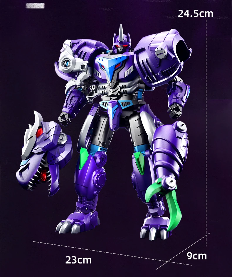LiJiang XT-1611 Transformation Tyrant T-REX Dinosaur BW Beast Wars 24.5cm Action Figure Toys