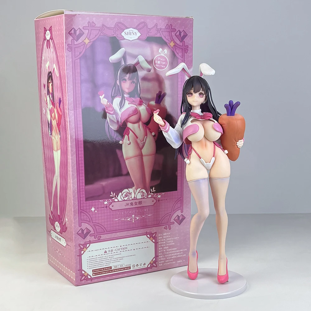 Anime POPQN AniMester JK Shiny Bunny Ver. 1/7 PVC Action Figure Toys Model Collection Doll Gift 28cm