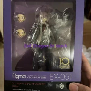 In Stock Original Figma EX-051 Shielder Mash Kyrielight Casual Ver Action Figure Series Pvc Model Toys Figura EX051 Gifts
